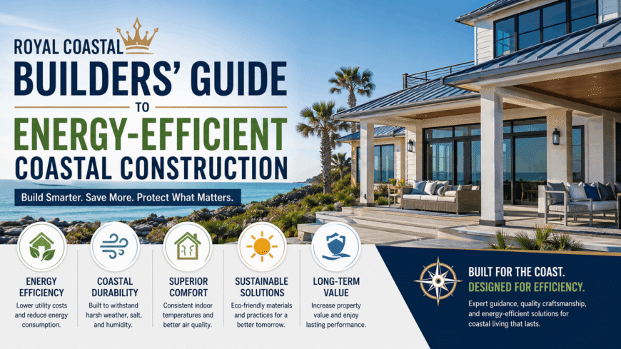 Energy Efficient Home Builders in Galveston: Royal Coastal Builders' Complete Guide to Coastal Construction