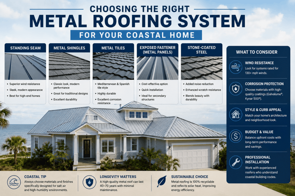 metal roofing Galveston