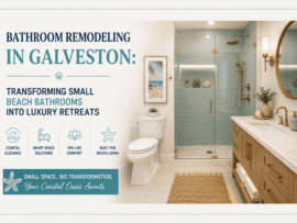 Bathroom Remodeling in Galveston: Transforming Small Beach Bathrooms into Luxury Retreats