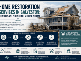 Home Restoration Services in Galveston: How to Save Your Home After a Storm