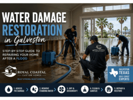 Water Damage Restoration in Galveston: Step-by-Step Guide to Repairing Your Home After a Flood