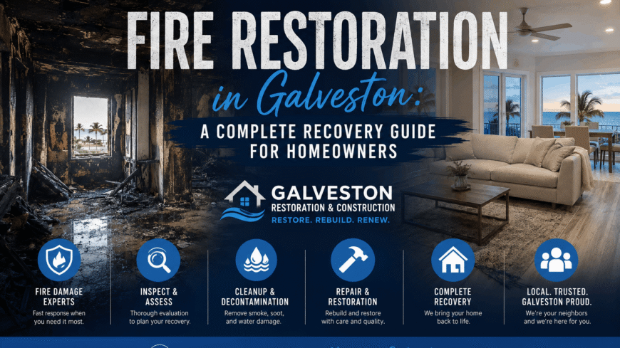 Fire Restoration in Galveston: A Complete Recovery Guide for Homeowners