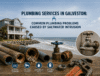Plumbing services Galveston Texas saltwater intrusion pipe corrosion coastal home repair