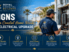 Residential electrician Galveston TX coastal home electrical upgrade warning signs inspection