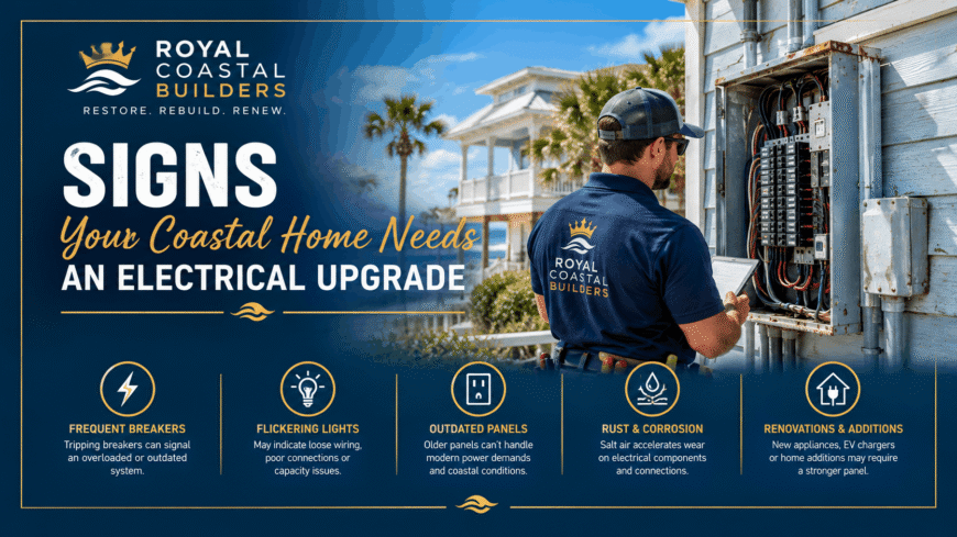 Your Residential Electrician in Galveston: Key Signs Your Coastal Home Needs an Electrical Upgrade